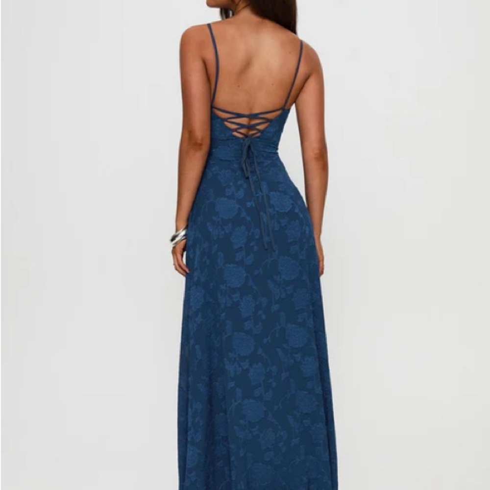 Princess Polly south of France Maxi Dress blue - Picture 5 of 15